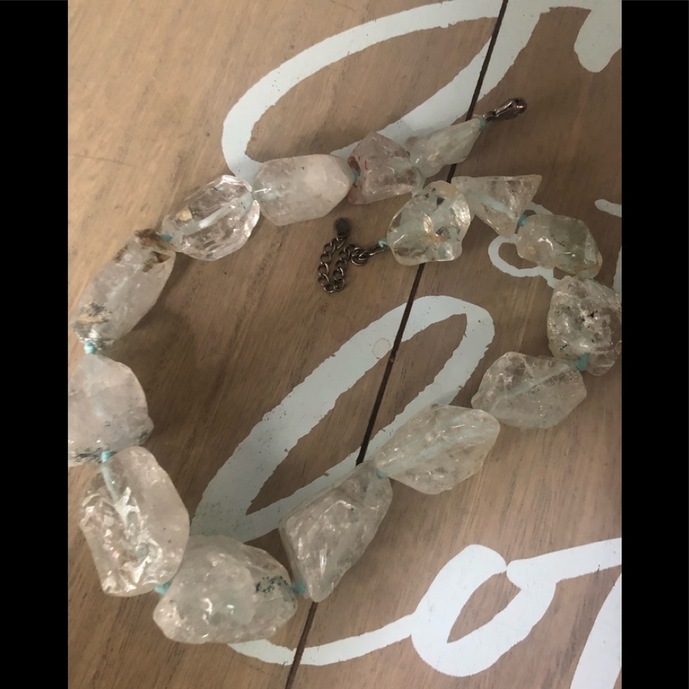 Baby Blue Stone Necklace